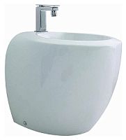 Artceram BLB002 01  00/ L3150 bi*1  Blend Биде напольное приставное 52*36см c креплением, c 1 отв для смесителя, цвет белый