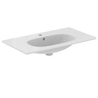 Раковина Ideal Standard T3509V1 Tesi Vanity подвесная 80х45 см, для монтажа соло, Silk White (белый матовый) Раковина Ideal Standard T3509V1 Tesi Vanity подвесная 80х45 см, для монтажа соло, Silk White (белый матовый)