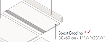Ступень AtlasConcorde BOOST BoostWhiteGradino