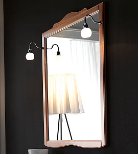 Зеркало Kerasan Retro 734540 noce