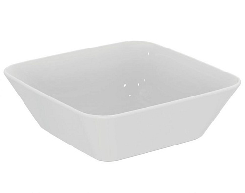 Раковина-чаша Ideal Standard E034701 Connect Air накладная 40х40 см, Euro White (евробелый)