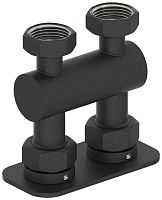 Модуль Сунержа 15-1539-3434, 2х3/4" прямой EU50, муар темный титан