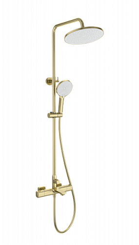 Душевая система с термостатом Wonzon & Woghand  WW-C3011-A-BG