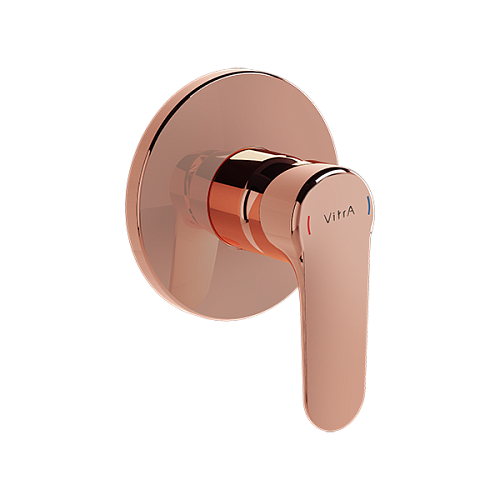 Смеситель Vitra A4272826EXP Root Round для душа, медный Смеситель Vitra A4272826EXP Root Round для душа, медный