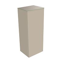 Шкаф-пенал Keuco 31720280001 Edition 400 средний 90х35 см, петли слева, кашемир/стекло кашемировое матовое