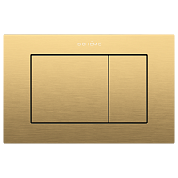 Клавиша двойного смыва Boheme 650/2-MG