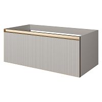 Тумба Armadi Art QUATRO 790-M1-100-CM-RIB-MG-LED