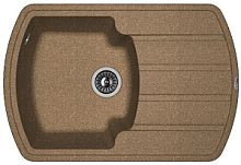 Мойка для кухни Florentina 20.195.B0760.105 Нире 76х51 см, с крылом, коричневая