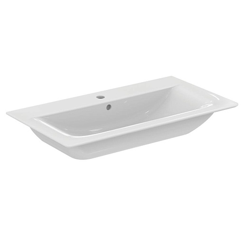 Раковина Ideal Standard E027901 Connect Air Vanity подвесная 85х46 см, для монтажа соло, Euro White (евробелый) Раковина Ideal Standard E027901 Connect Air Vanity подвесная 85х46 см, для монтажа соло, Euro White (евробелый)