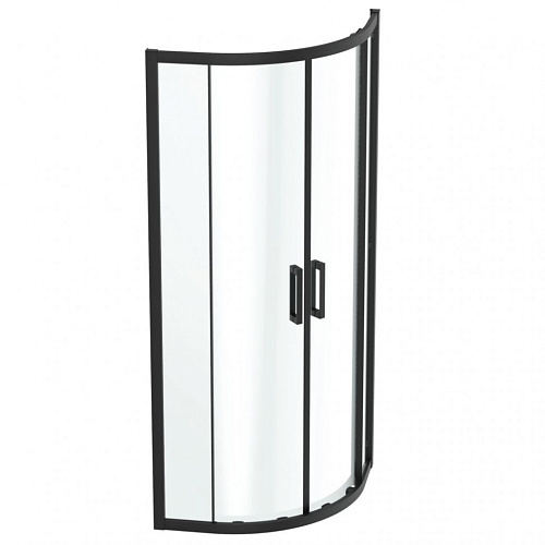 Душевое ограждение Ideal Standard K9250V3 Connect 2, 80х80 см, Silk Black (черный шелк) + транспарент Душевое ограждение Ideal Standard K9250V3 Connect 2, 80х80 см, Silk Black (черный шелк) + транспарент