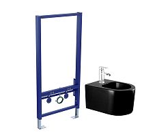 Инсталляция с подвесным унитазом Aquatek Мия SET AQUATEK МИЯ-MB биде