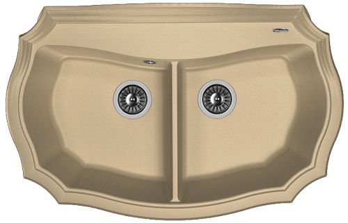 Мойка для кухни Florentina 20.365.F0870.306 Эмилия 87х55 см, капучино снят с производства