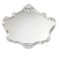 Зеркало Caprigo PL110-CR в Багетной раме, 93х69 см, хром