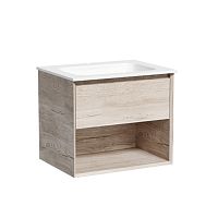 Тумба Sancos MR1.060EG Marmi 1.0 под раковину 59х44.5 см, подвесная, дуб галифакс натуральный Тумба Sancos MR1.060EG Marmi 1.0 под раковину 59х44.5 см, подвесная, дуб галифакс натуральный
