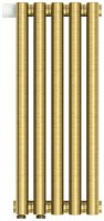 Радиатор Сунержа 051-0320-5005 Эстет-0 отопительный н/ж EU50 левый 500х225 мм/ 5 секций, состаренная латунь