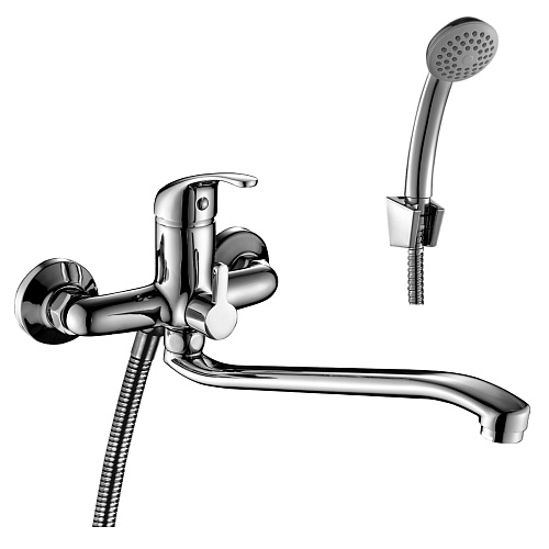 Смеситель Rossinka A35-34 A для ванны, хром