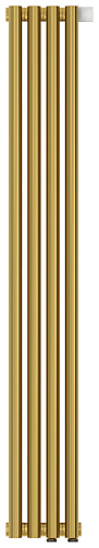 Радиатор Сунержа 03-0311-1204 Эстет-1 отопительный н/ж EU50 правый 1200х180 мм/ 4 секции, золото