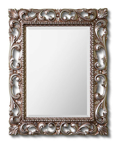 Зеркало Caprigo PL106-Antic CR в Багетной раме, 75х95 см, античное серебро купить недорого в интернет-магазине Керамос