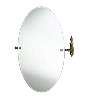 Зеркало овальное TW Rerto Opal, цвет держателя бронза,TWOP021br