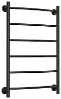 Полотенцесушитель водяной Сунержа 17622-8050 Версия-Н2 Стилье  800х500 мм (6) Г 18, черный