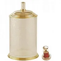 Ведро для мусора Boheme Murano Gold 10914-R-G