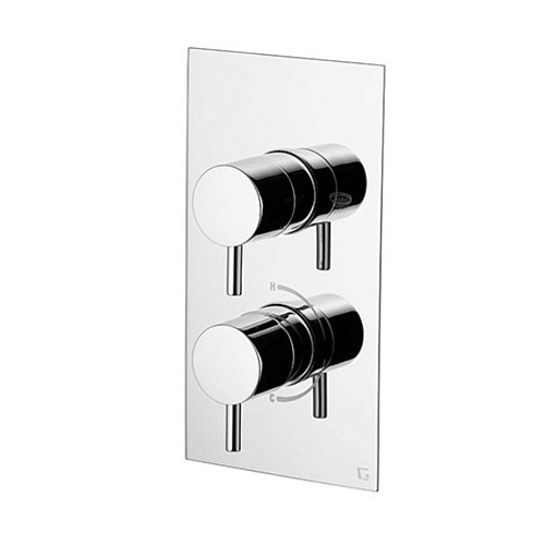 Смеситель термостатический Gattoni CIRCLE TWO TS991/22NS Смеситель термостатический Gattoni CIRCLE TWO TS991/22NS