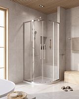 Душевой уголок Cezares RELAX 304 RELAX-304-R-2-90-C-CR Душевой уголок Cezares RELAX 304 RELAX-304-R-2-90-C-CR