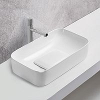 Раковина Vincea VBS-50460 керамическая, 61х38 см, накладная, белая
