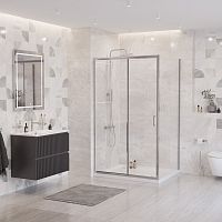 Душевой уголок BelBagno UNO-195 UNO-195-AH-1-110/80-C-Cr