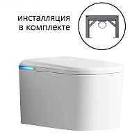 Инсталляция с подвесным унитазом Abber Rechteck AC1216S-AC0101P2