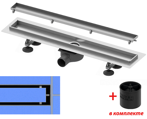 Комплект для монтажа дрен. канала TECE LINUS KL9010