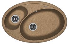 Мойка для кухни Florentina 20.265.E0780.105 Селена 78х51 см, коричневая