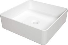 Раковина Deante CGS_6U4S Square накладная 40.5х40.5 см, белая Раковина Deante CGS_6U4S Square накладная 40.5х40.5 см, белая