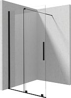 Душевое ограждение Deante KTJ_N32R Prizma раздвижное 120х195 см WALK-IN, Nero (черный) Душевое ограждение Deante KTJ_N32R Prizma раздвижное 120х195 см WALK-IN, Nero (черный)