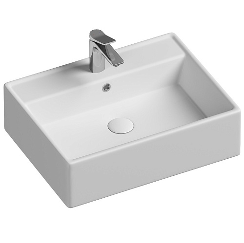 Умывальник Ceramica Nova CN6046 Element, чаша накладная 59х45 см, белый Умывальник Ceramica Nova CN6046 Element, чаша накладная 59х45 см, белый