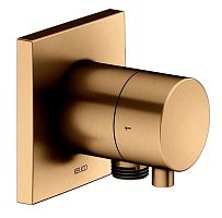 Запорный вентиль Keuco 59557031102 IXMO встраиваемый с переключателем на 2 потребителя DN 15, бронза шлифованная