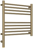 Полотенцесушитель электрический Сунержа 032-5804-5050 Богема 3.0 РЭБ, прямая, 500х500 мм/ МЭМ левый, матовое золото