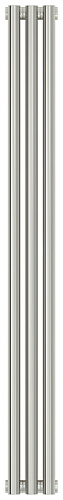 Радиатор Сунержа 00-0331-1203 Эстет-0 отопительный н/ж 1200х135 мм/ 3 секции, без покрытия