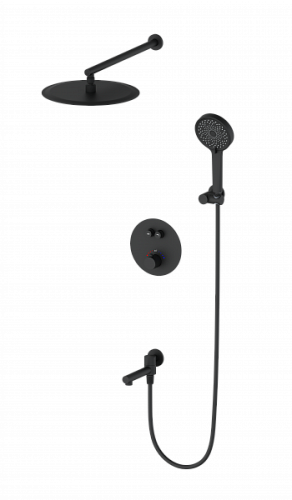 Душевая система с термостатом Wonzon & Woghand WW-88929010-MB Душевая система с термостатом Wonzon & Woghand WW-88929010-MB