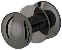 Вешалка Сунержа 01-2010-0001 Сфера н/ж для ДР Сунержа, черный хром