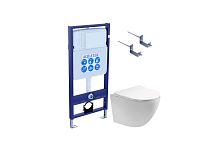 Инсталляция с подвесным унитазом Aquatek ЕВРОПА SET AQUATEK ЕВРОПА T-KKI2