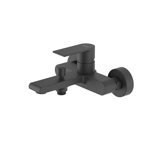Смеситель Aquatek AQ1440MB Лира  для ванны, черный матовый