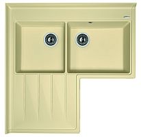 Мойка для кухни Florentina 20.380.L0960.104 Адрия 96х96 см, с крылом, бежевая