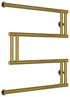 Полотенцесушитель водяной Сунержа 051-4050-6060 High-Tech Model M+, 600х600 мм, состаренная латунь