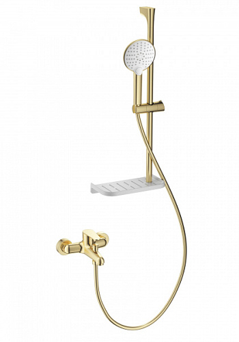 Смеситель для ванны с душевым гарнитуром Wonzon & Woghand  WW-AE3201-BG