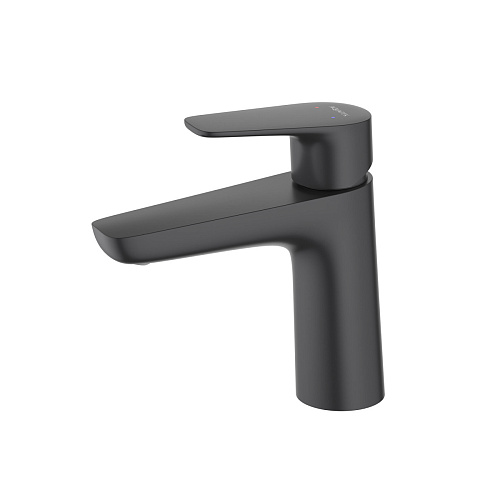 Смеситель Aquatek AQ1110MB Бетта для раковины, без донного клапана, черный матовый Смеситель Aquatek AQ1110MB Бетта для раковины, без донного клапана, черный матовый