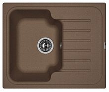 Мойка для кухни Florentina 20.235.A0615.303 Таис 62х51 см, с крылом, мокко