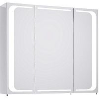 Зеркальный шкаф Aqwella Mil.04.08 Milan 80х70 см, с подсветкой, белый