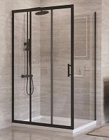 Душевой уголок BelBagno UNO-195 UNO-195-AHF-31-120/80-C-NERO