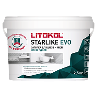 Эпоксидная затирка LITOKOL LITOCH_STARLIKE_C280(2.5кг)_Grigio Fango (exp_date)